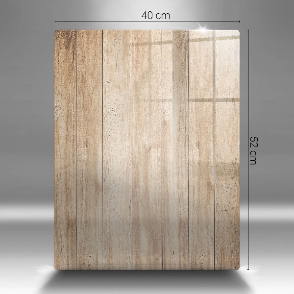 Kitchen countertop cover Wooden planks