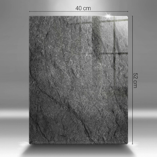 Induction hob protector Stone texture