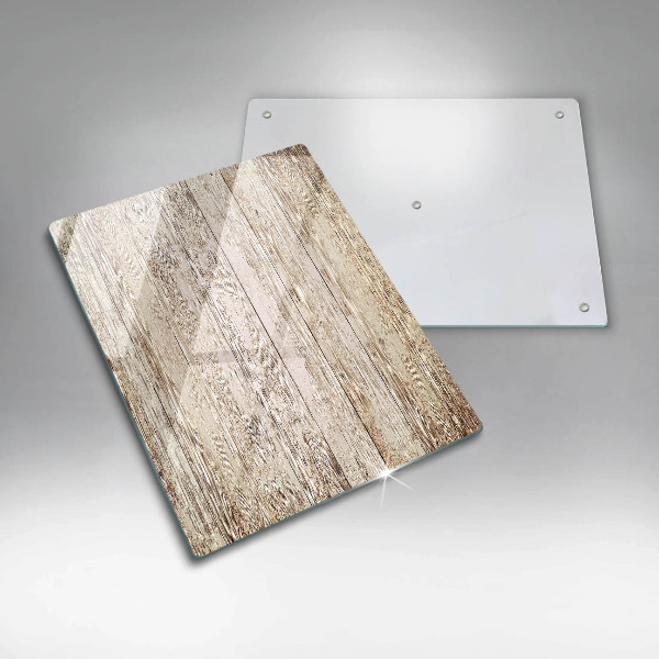 Induction hob protector Wooden planks