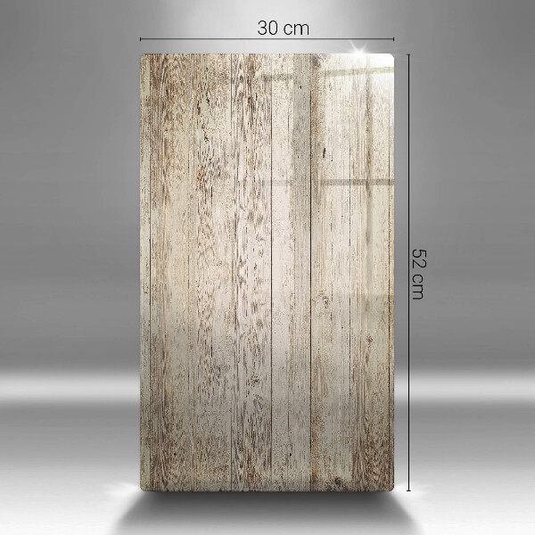 Induction hob protector Wooden planks