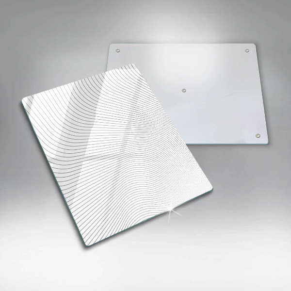 Induction hob protector Modern Line pattern