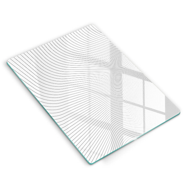 Induction hob protector Modern Line pattern