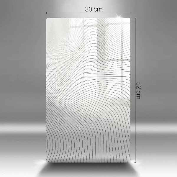 Induction hob protector Modern Line pattern