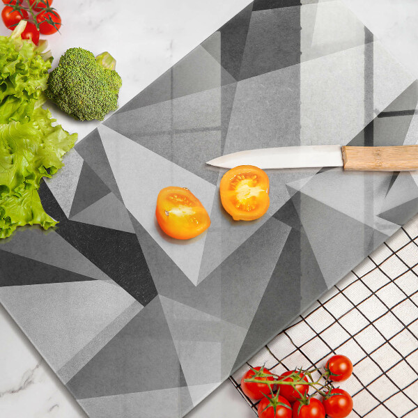 Induction hob protector Concrete sharp abstraction