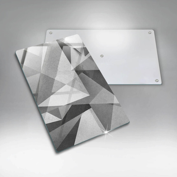 Induction hob protector Concrete sharp abstraction