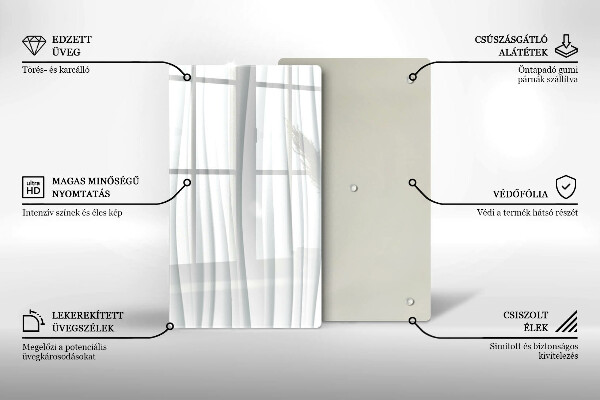 Induction hob protector Modern structure
