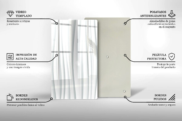 Induction hob protector Modern structure