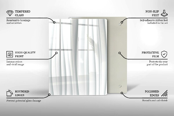 Induction hob protector Modern structure