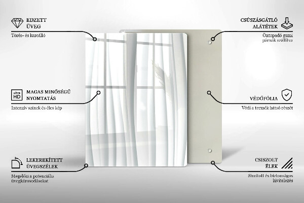 Induction hob protector Modern structure