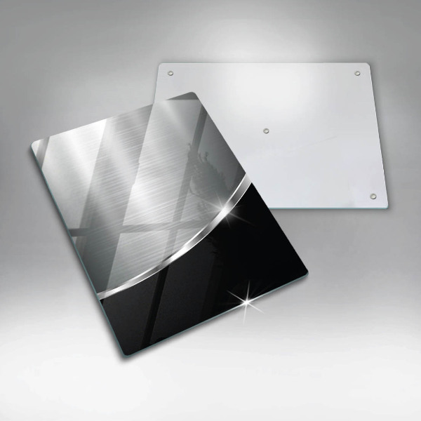 Kitchen countertop cover Abstraction with metal