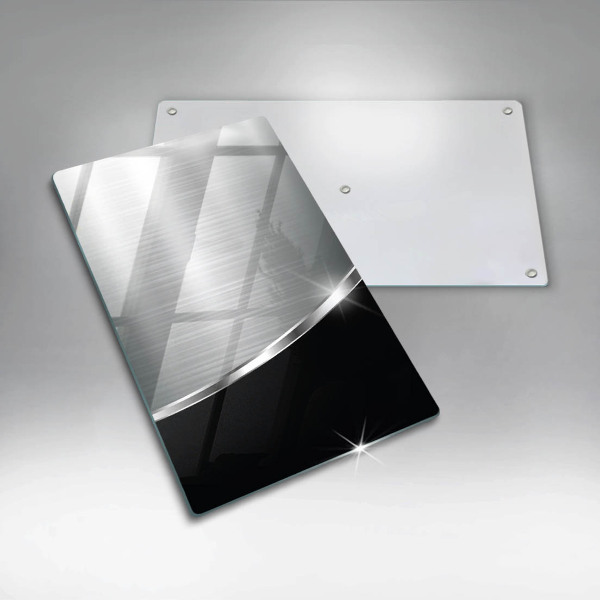 Kitchen countertop cover Abstraction with metal