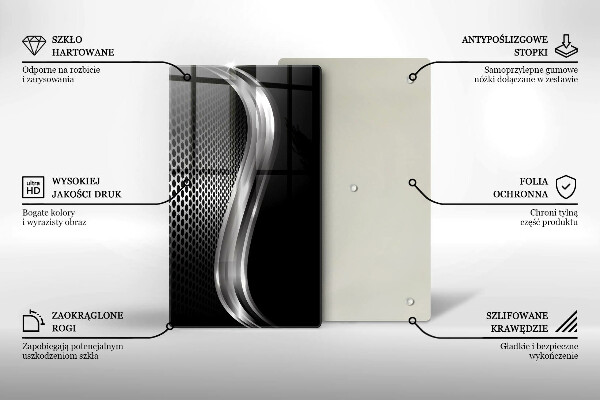 Induction hob protector Metal structure