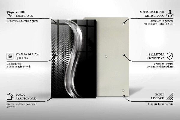 Induction hob protector Metal structure