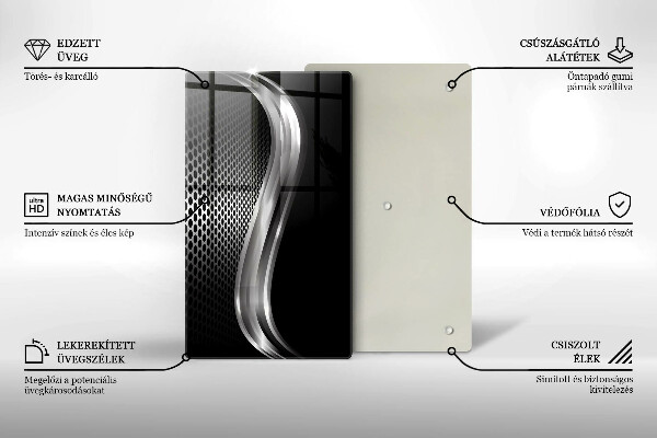 Induction hob protector Metal structure