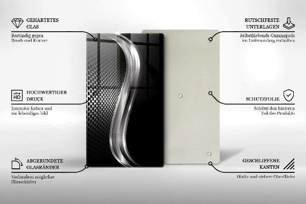 Induction hob protector Metal structure