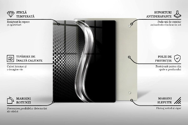 Induction hob protector Metal structure