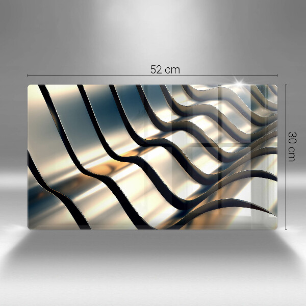 Worktop saver 3D metal shapes