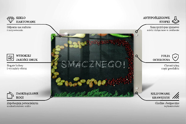 Worktop saver The inscription Tasty!