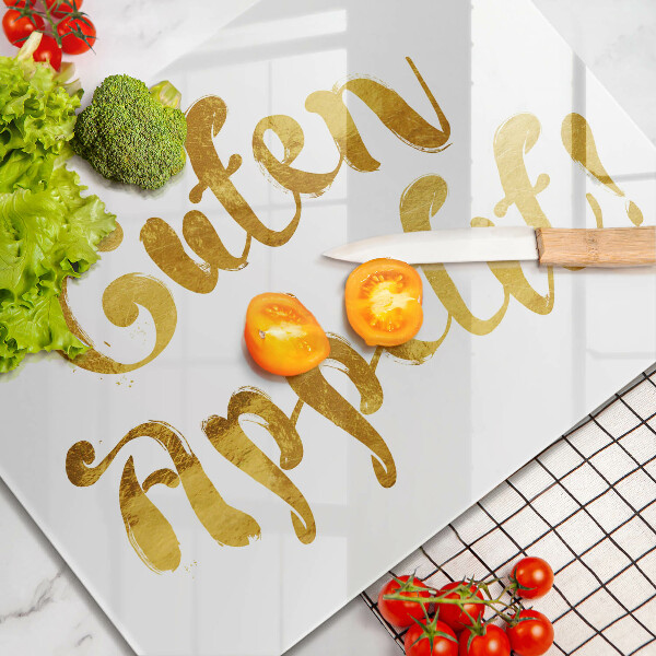 Worktop protector The inscription GUTEN APPETIT!