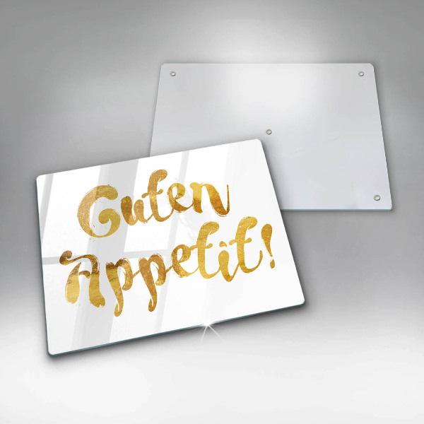 Worktop protector The inscription GUTEN APPETIT!