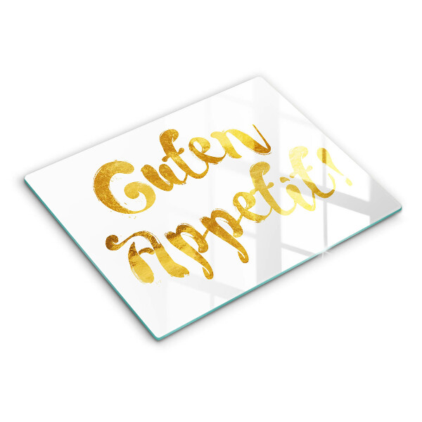 Worktop protector The inscription GUTEN APPETIT!