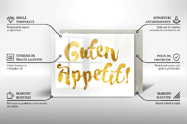 Worktop protector The inscription GUTEN APPETIT!