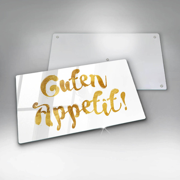Worktop protector The inscription GUTEN APPETIT!