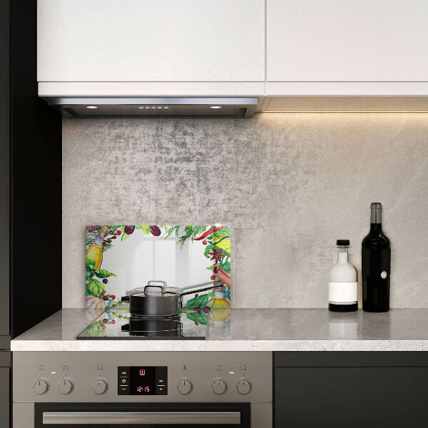 Worktop saver Painted food