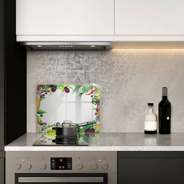 Worktop saver Painted food