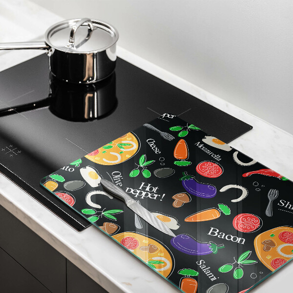Worktop saver Food illustration