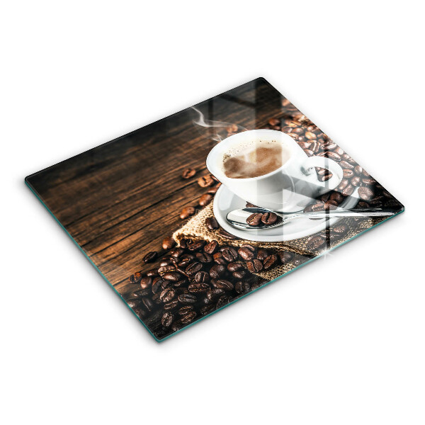 Kitchen worktop saver Cup and coffee beans