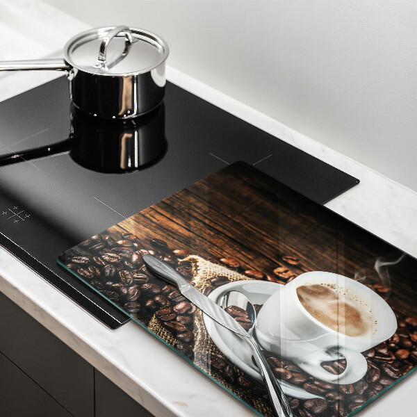 Kitchen worktop saver Cup and coffee beans