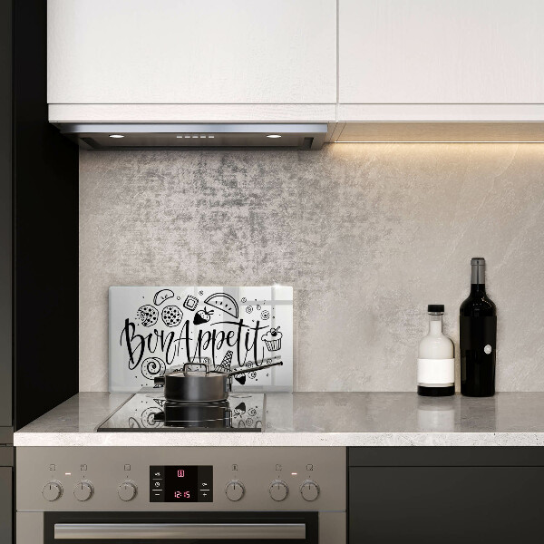 Kitchen worktop saver The inscription Bon Appetit