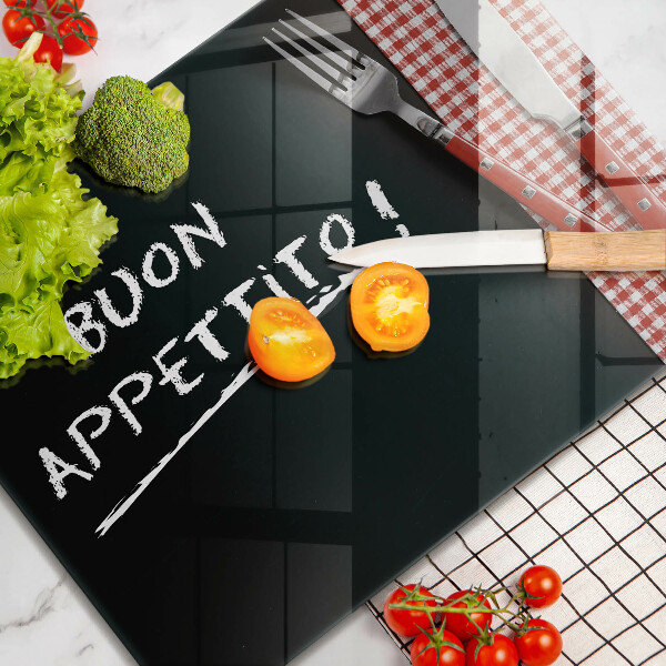 Kitchen countertop cover The inscription Buon Appetito!