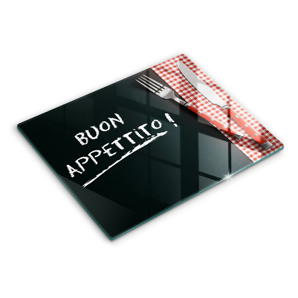 Kitchen countertop cover The inscription Buon Appetito!