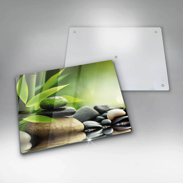 Kitchen worktop saver Zen bamboo stones