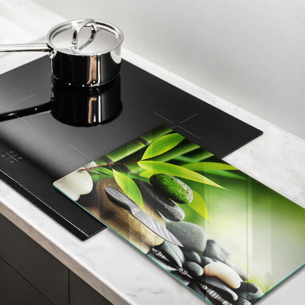 Kitchen worktop saver Zen bamboo stones