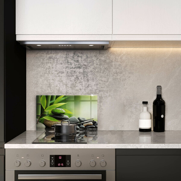 Kitchen worktop saver Zen bamboo stones