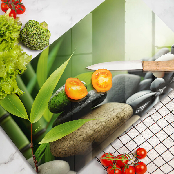 Kitchen worktop saver Zen bamboo stones