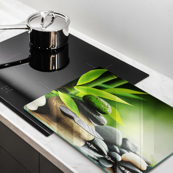 Kitchen worktop saver Zen bamboo stones