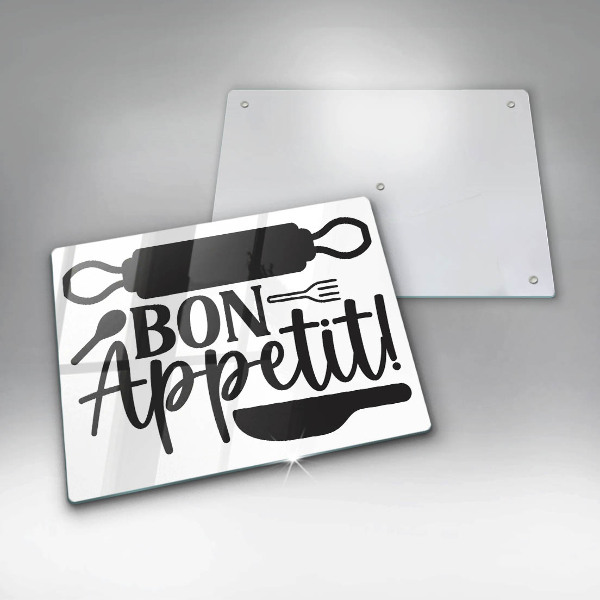 Kitchen worktop saver The inscription Bon Appetit