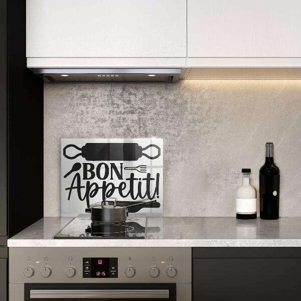 Kitchen worktop saver The inscription Bon Appetit