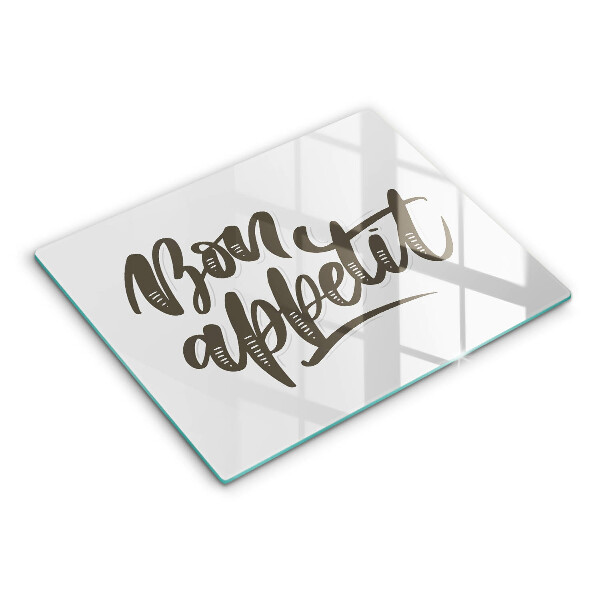 Kitchen worktop saver The inscription Bon Appetit