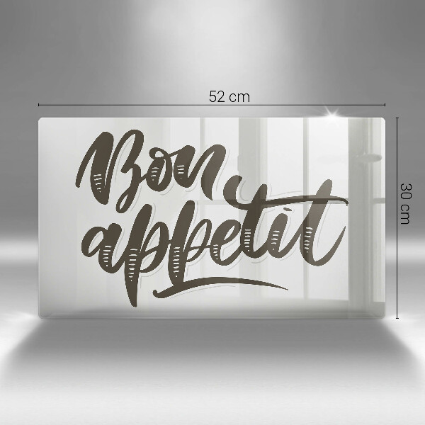 Kitchen worktop saver The inscription Bon Appetit