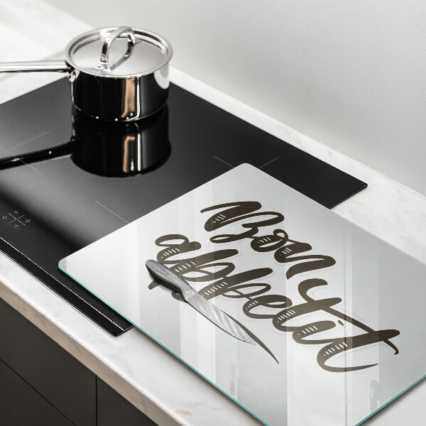 Kitchen worktop saver The inscription Bon Appetit