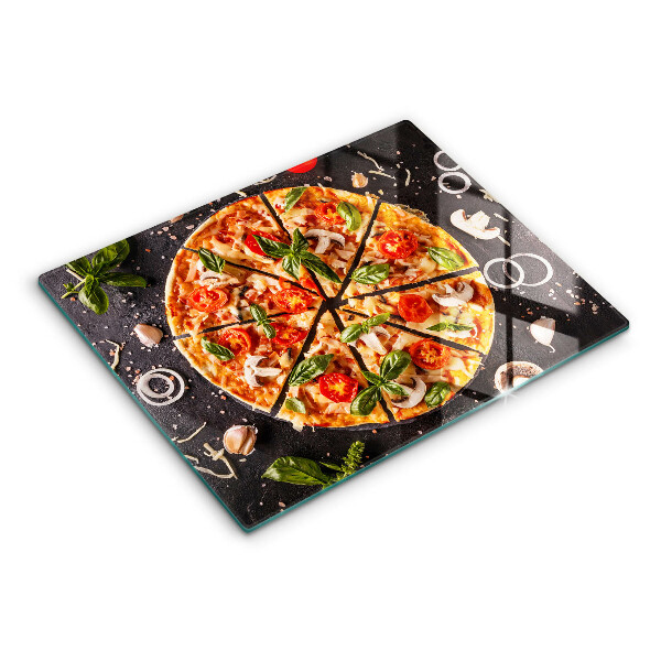 Kitchen worktop saver Pizza with mushrooms