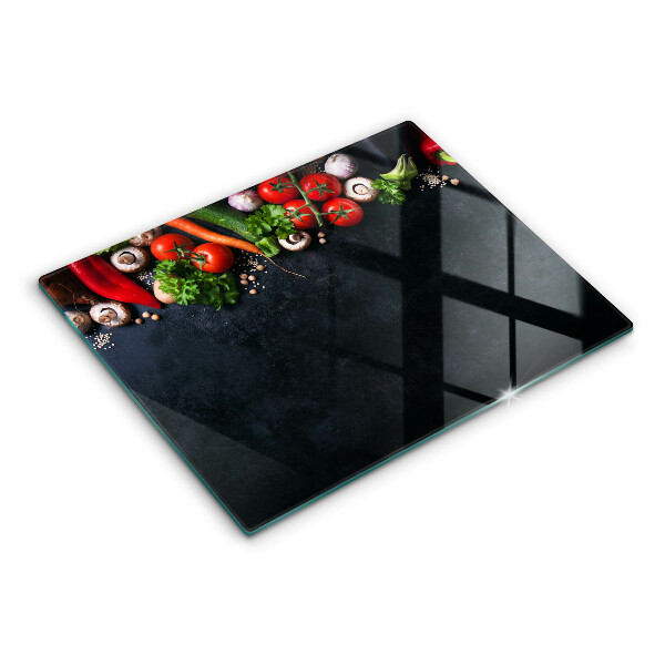 Kitchen worktop saver Colorful vegetables