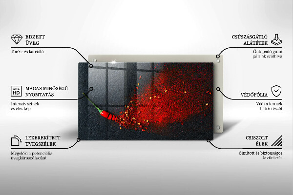 Worktop saver Chilli pepper