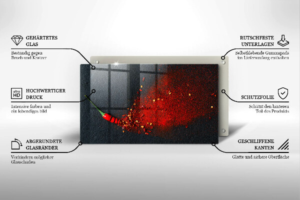 Worktop saver Chilli pepper