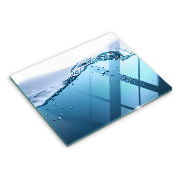 Kitchen worktop saver Blue water